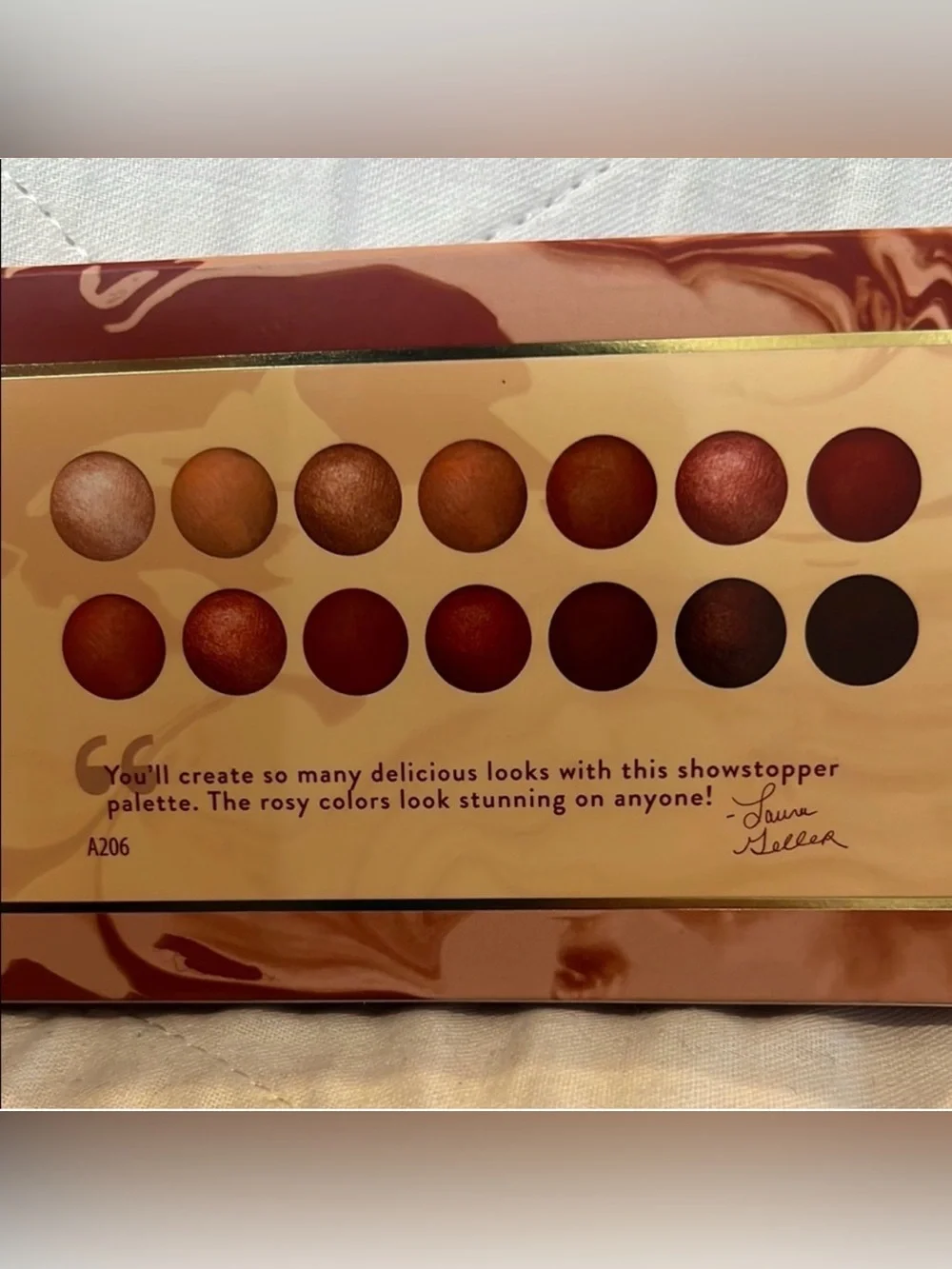Laura Geller The Delectables Baked Eyeshadow Palette Romance In Rose 🌹 NWT